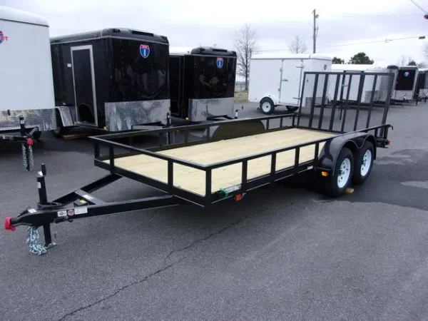 CO6X16GW2BRK_0_Co6X16Gw2Brk-101 6’4″ X 16 Tandem Utility Carry-On Trailer