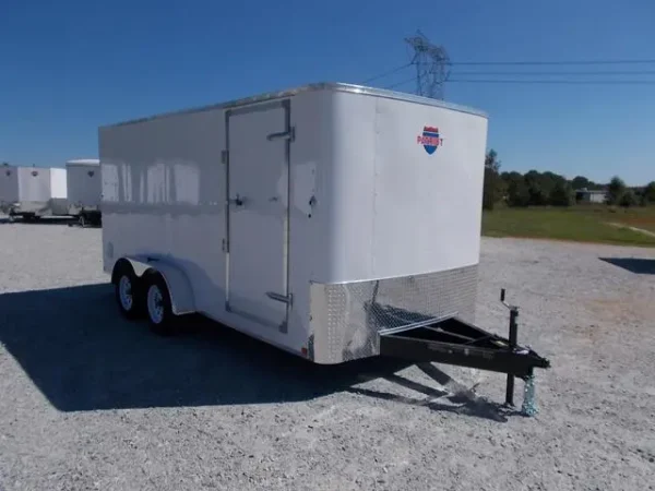 CO7X16CGRCMSTD-WHITE_0_White-101 7 X 16 Carry-On Enclosed Cargo Trailer