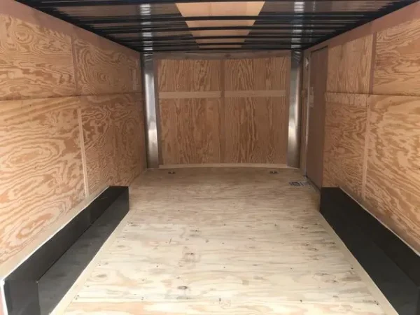 CO8.5X16CGRCM7KSTD-WHITE_0_White-104 8.5 X 16 Carry-On Enclosed Cargo Trailer