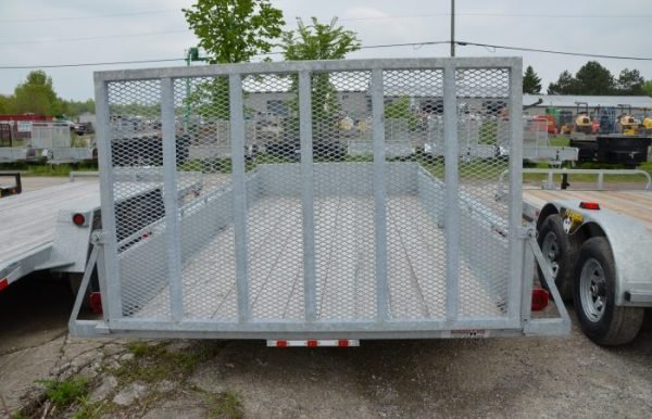 2023 Advantage 14′ Galvanized Landscape Trailer