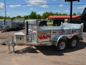 2023 N&N 6×10 Galvanized 5T Dump Trailers