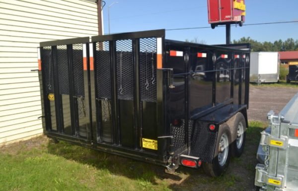 203 Competition Trailers 6×12 7 Ton Dump – High Sides