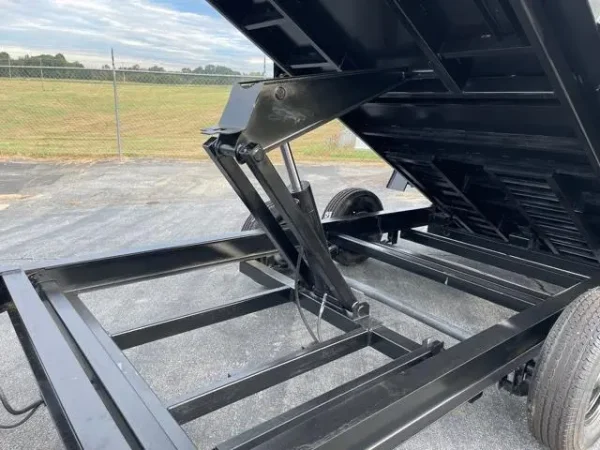 IBDU714TA5_1000750507_BLACK-108 7 X 14 Interstate Bumper Pull Dump Trailer