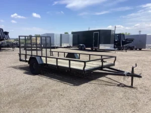 7 x 14 Utility Trailer Torsion Axle by Paraiso (PG-113) — HIGH PLAINS TRAILERS