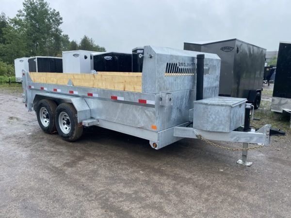 202 Triumph 14′ 7T Galvanized Dump