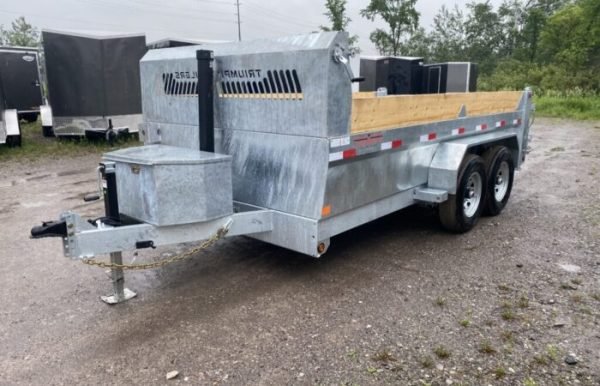 202 Triumph 14′ 7T Galvanized Dump