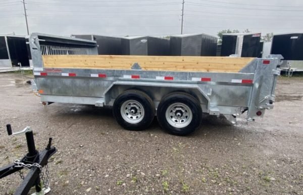 202 Triumph 14′ 7T Galvanized Dump