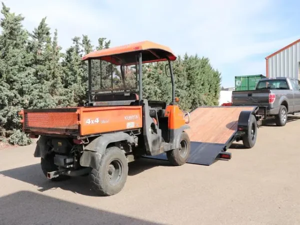 ITLT716SA2_1002000600_BLACK-106 7 X 16 Single Axle Tilt 7K Trailer