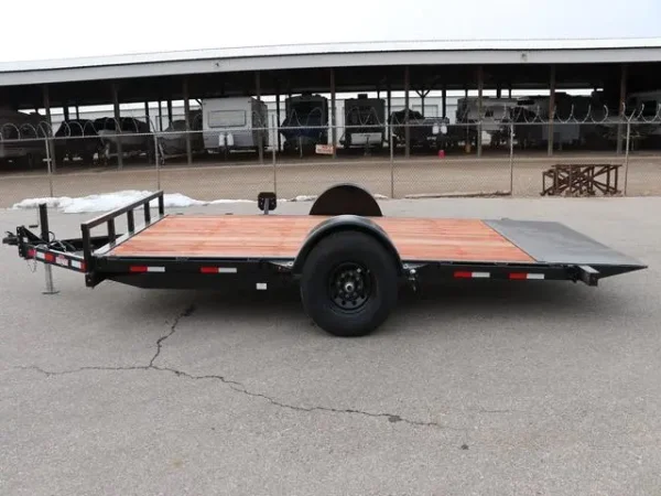 ITLTF716SA2_1002000700_BLACK-102 7 X 16 Full Bed Single Axle Tilt 7K Trailer