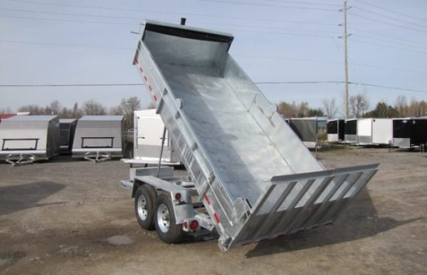 2023 Advantage 7 Ton 14FT Galvanized Dump Trailer