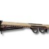 Deluxe 25000 GVWR Flatbed Tilt Gooseneck Trailer – Two 12K