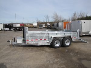 2023 Advantage 7 Ton 14FT Galvanized Dump Trailer