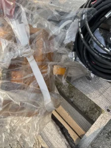 Cat 416 420 Loader Backhoe Hydraulic Coupler 45 50 Mm Pins New Quick Attach