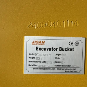 Cat 345 Excavator 72 Inch Skeleton Tooth Bucket Rock Caterpillar 110 100 Mm Pin