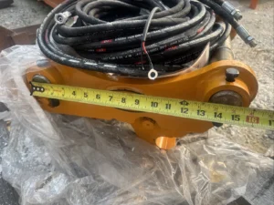 Cat 416 420 Loader Backhoe Hydraulic Coupler 45 50 Mm Pins New Quick Attach