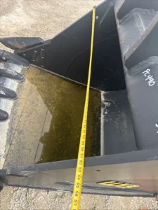 Komatsu PC490 Tooth Bucket 54 Inch Werk brau 100 Mm Pins New