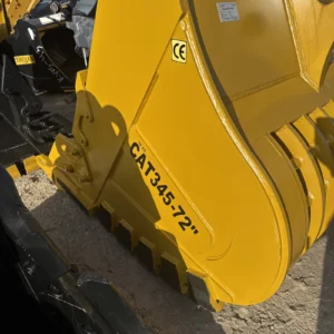 Cat 345 Excavator 72 Inch Skeleton Tooth Bucket Rock Caterpillar 110 100 Mm Pin