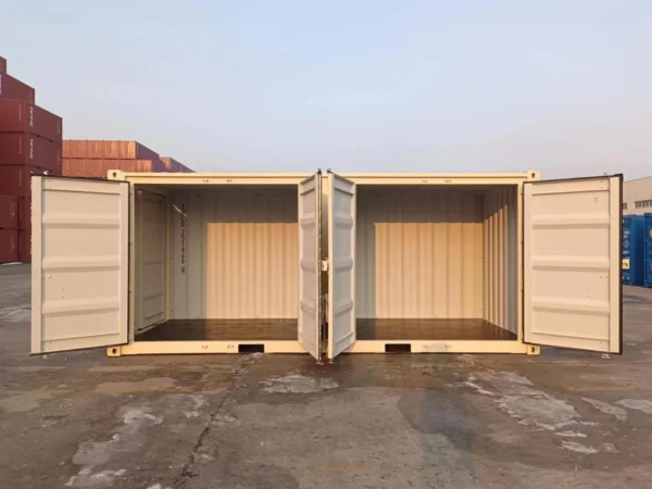 20ft ‘Open Side’ New Container (2-Door w/ Center Post)