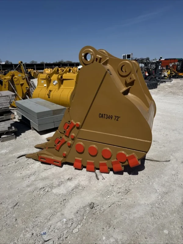Cat 365 Excavator 72 Inch Tooth Bucket New Caterpillar 110 120 Mm Pin