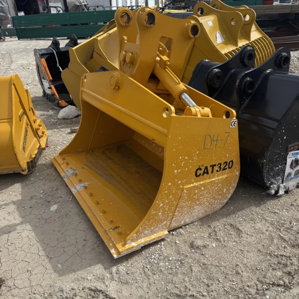 72″ Excavator Hydraulic Tilt Bucket for Cat 320 80 Mm Pin New Komatsu Volvo