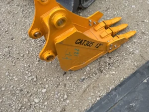 s-l1600-39 Cat 305 12 Inch Tooth Bucket 45 Mm Pin Mini Excavator New Caterpillar