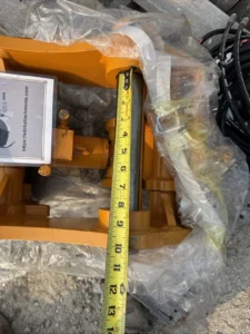 Cat 416 420 Loader Backhoe Hydraulic Coupler 45 50 Mm Pins New Quick Attach