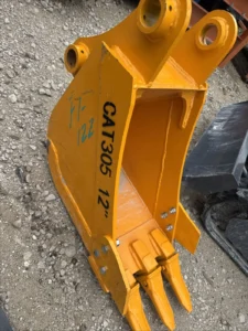 Cat 305 12 Inch Tooth Bucket 45 Mm Pin Mini Excavator New Caterpillar