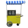00 Kolice Ice Cream Vending Tricycle Ice Cream Freezer Ice Cream Food Truck Trailer