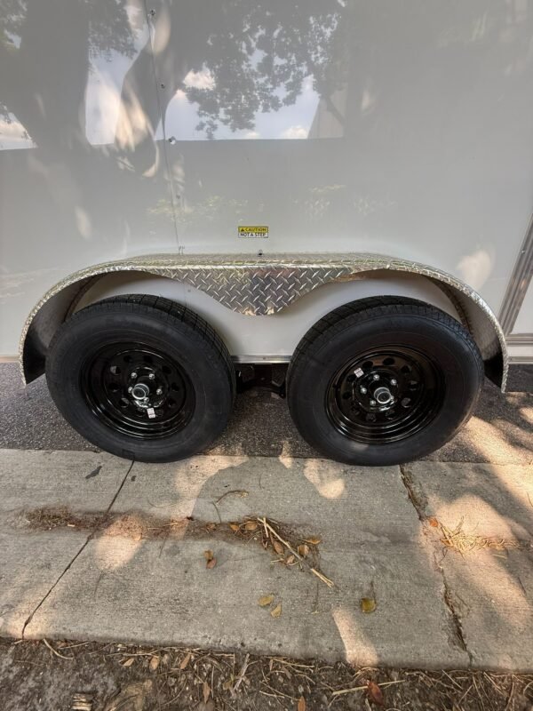 New 2026 Hook & Line 6 x 12 Enclosed 7k Trailer