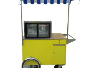 00 Kolice Ice Cream Vending Tricycle Ice Cream Freezer Ice Cream Food Truck Trailer