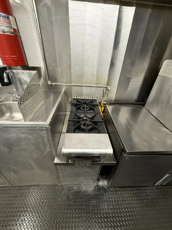 TURNKEY 2022 8.5 FT. WIDE X 14FT w/ PRO FIRE SUPPRESSION CONCESSION TRAILER