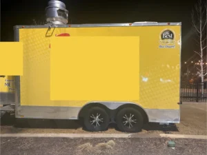 1-11 TURNKEY 2022 8.5 FT. WIDE X 14FT w/ PRO FIRE SUPPRESSION CONCESSION TRAILER