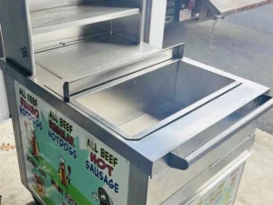 1-16 Hotdog Cart With Juice Dispenser