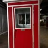 1-300x300 5×5 Economy Steel Guard Shack, Red, Plain Jane