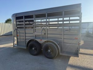 2026 W-W Trailer AA 6X14 Stock / Stock Combo Trailer