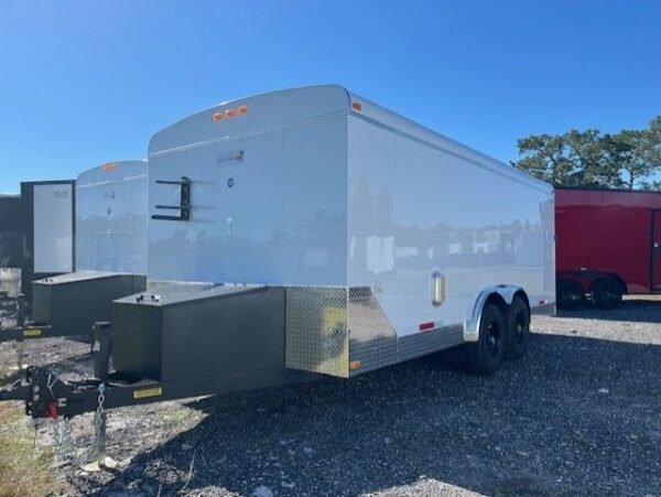 1-7 2025 Sun Coast 8 x 18 Landscape Enclosed Trailer 12k GVWR