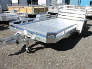 12ft Low Side Utility Trailer by Sure Trac Trailers