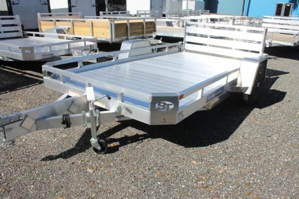 12ft Low Side Utility Trailer by Sure Trac Trailers