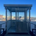 14-1-150x150 Trailer Mounted Guard Shack, 6.5×8 Stainless, w/HVAC and Electric, Honda Generator