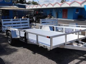14ft Aluminum Tube Top Utility Trailer