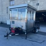 2-150x150 Trailer Mounted Guard Shack, 6.5×8 Stainless, w/HVAC and Electric, Honda Generator