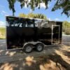 2-2 New 2026 Hook & Line 7 x 16 Enclosed Trailer 7k GVWR