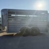 2026 W-W Trailer AA 5X14 Stock / Stock Combo Trailer