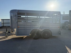 2026 W-W Trailer AA 5X14 Stock / Stock Combo Trailer
