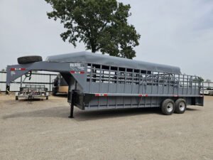 2-7-300x225 2025 Big Bend 6’8″X24′ 3/4 TOP Stock / Stock Combo Trailer