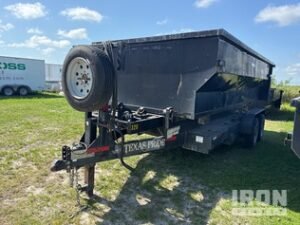 2021 Texas Pride RO71618KGN T/A Roll-Off Trailer w/ Extra Dump Bed