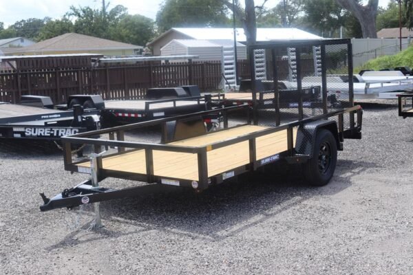 2025-6x12-tube-top-utility-trailer-3k-single-axle-fold-flat-ramp-black-1 2025 6×12 Tube Top Utility Trailer – 3K Single Axle, Fold-Flat Ramp, Black