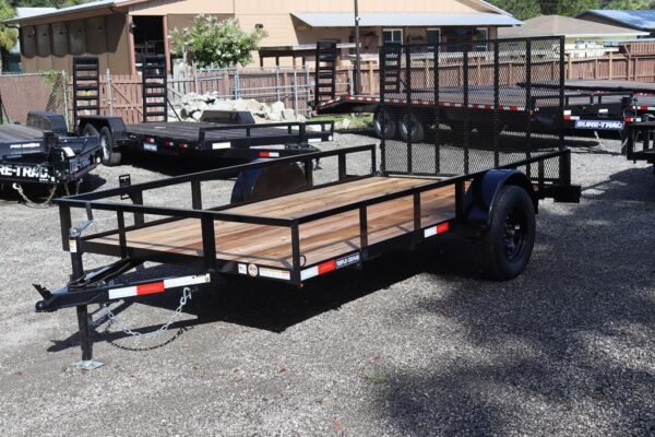 2025-6x12-utility-trailer-3k-gvwr-triple-crown-wood-deck-black 2025 6×12 Utility Trailer – 3K GVWR, Triple Crown, Wood Deck, Black