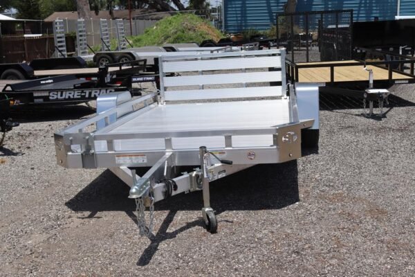 2025 Sure-Trac 7×12 Aluminum Low Side Utility Trailer (3K GVWR)