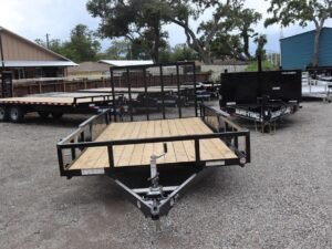 2025 Sure-Trac 7×14 Tube Top Utility Trailer (7K GVWR)